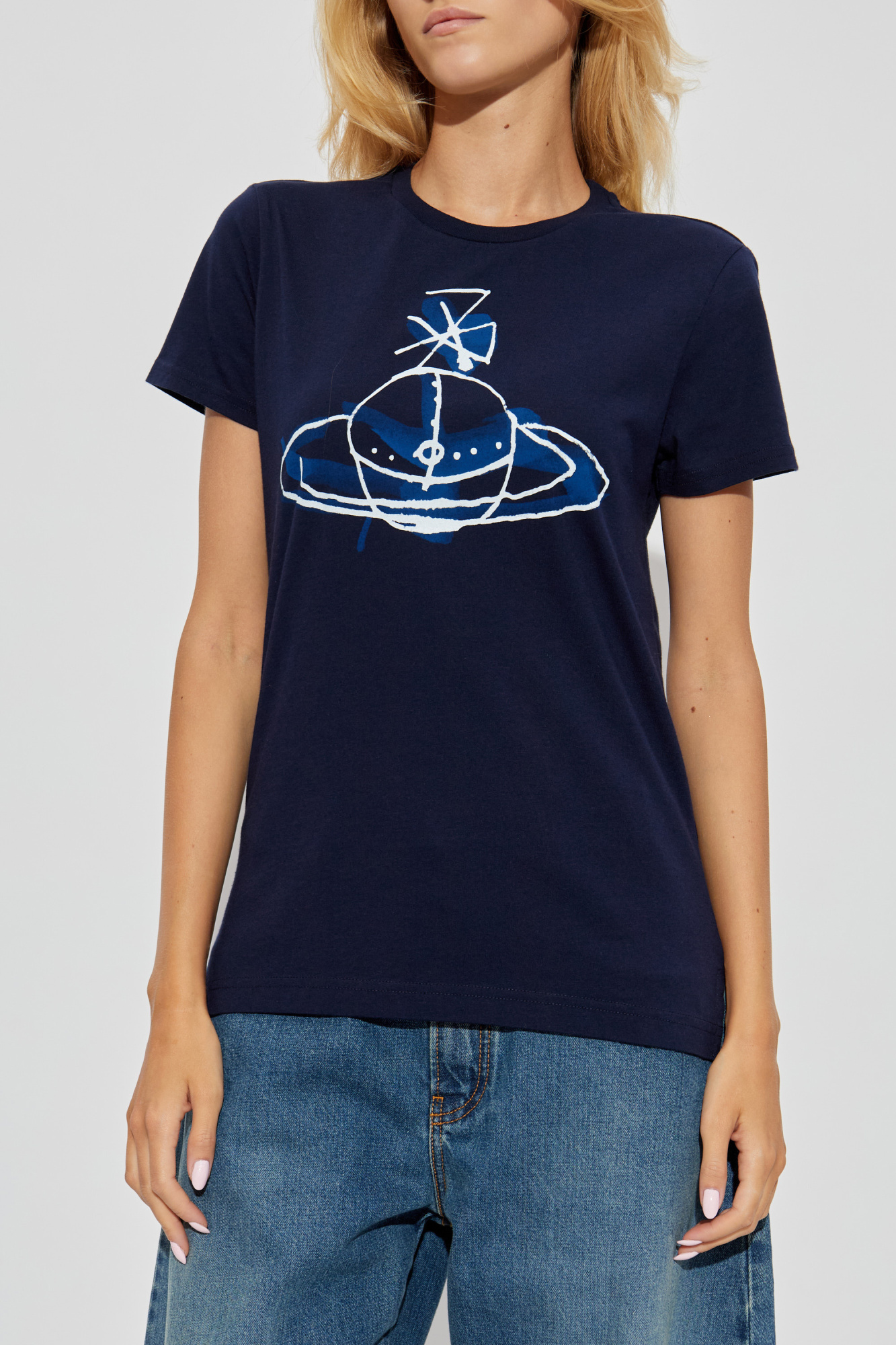Vivienne Westwood T-shirt with logo | Women's Clothing | Vitkac